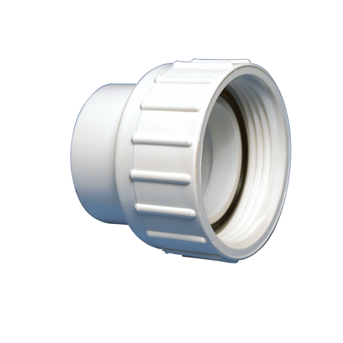 1 1/2" union nut with 1 1/2" S tailpiece and o - ring - WaterwayAce Pools Supplies