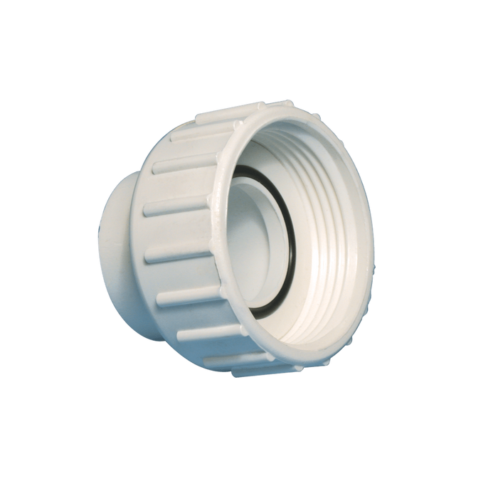 1" S union nut with 1" slip tailpiece and o - ring - WaterwayAce Pools Supplies