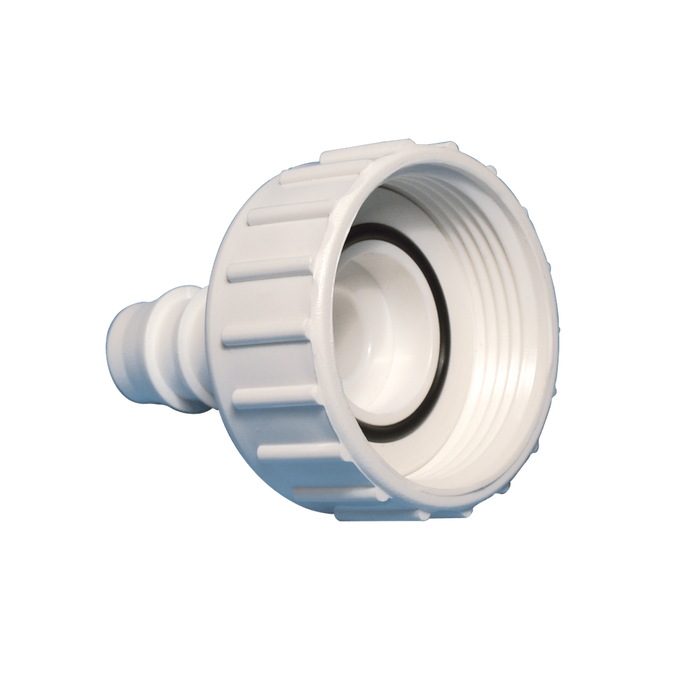 1" union nut with 3/4" RB tailpiece and o - ring - WaterwayAce Pools Supplies