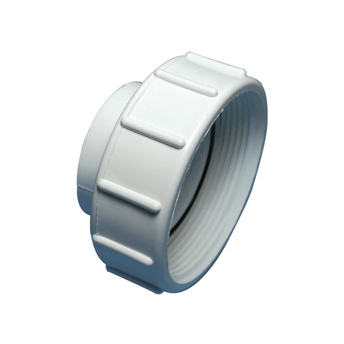 2 1/2" union nut with 2" S tailpiece and o - ring - WaterwayAce Pools Supplies