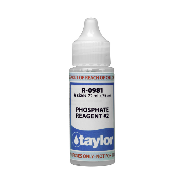 Taylor R-0981 .75 oz Phosphate Reagent #2 Dropper Bottle