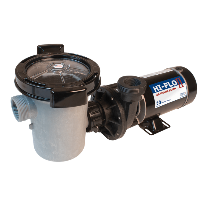 Hi - Flo II Single Speed Side Discharge Pump 1HP - WaterwayAce Pools Supplies