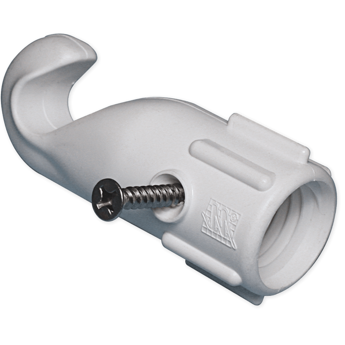 Plastic rope hook (with screws) - WaterwayAce Pools Supplies