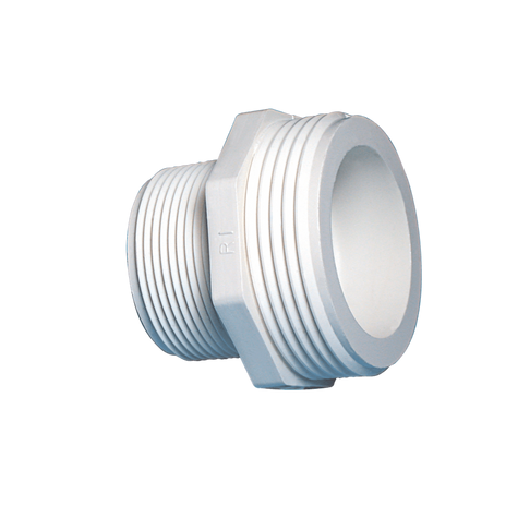 1 1/2" buttress thread x 1 1/2" MPT tailpiece - WaterwayAce Pools Supplies