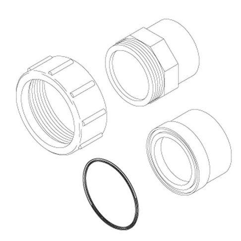 1 1/2" S x 1 1/2" S Union assembly - WaterwayAce Pools Supplies