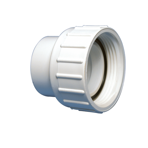 1 1/2" union nut with 1 1/2" S tailpiece and o - ring - WaterwayAce Pools Supplies