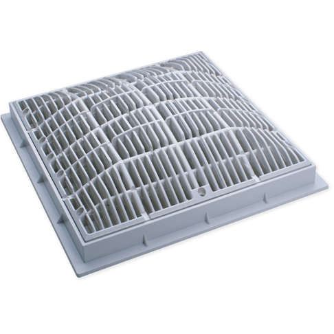 12" x 12" grate & frame - WaterwayAce Pools Supplies