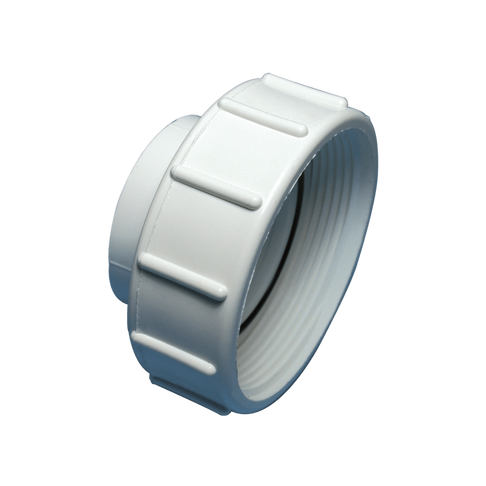 2 1/2" union nut with 2" S tailpiece and o - ring - WaterwayAce Pools Supplies