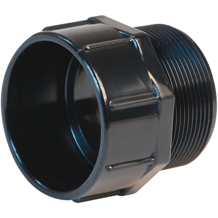 2" NPT X 2" slip, male pump/heater adapter - WaterwayAce Pools Supplies
