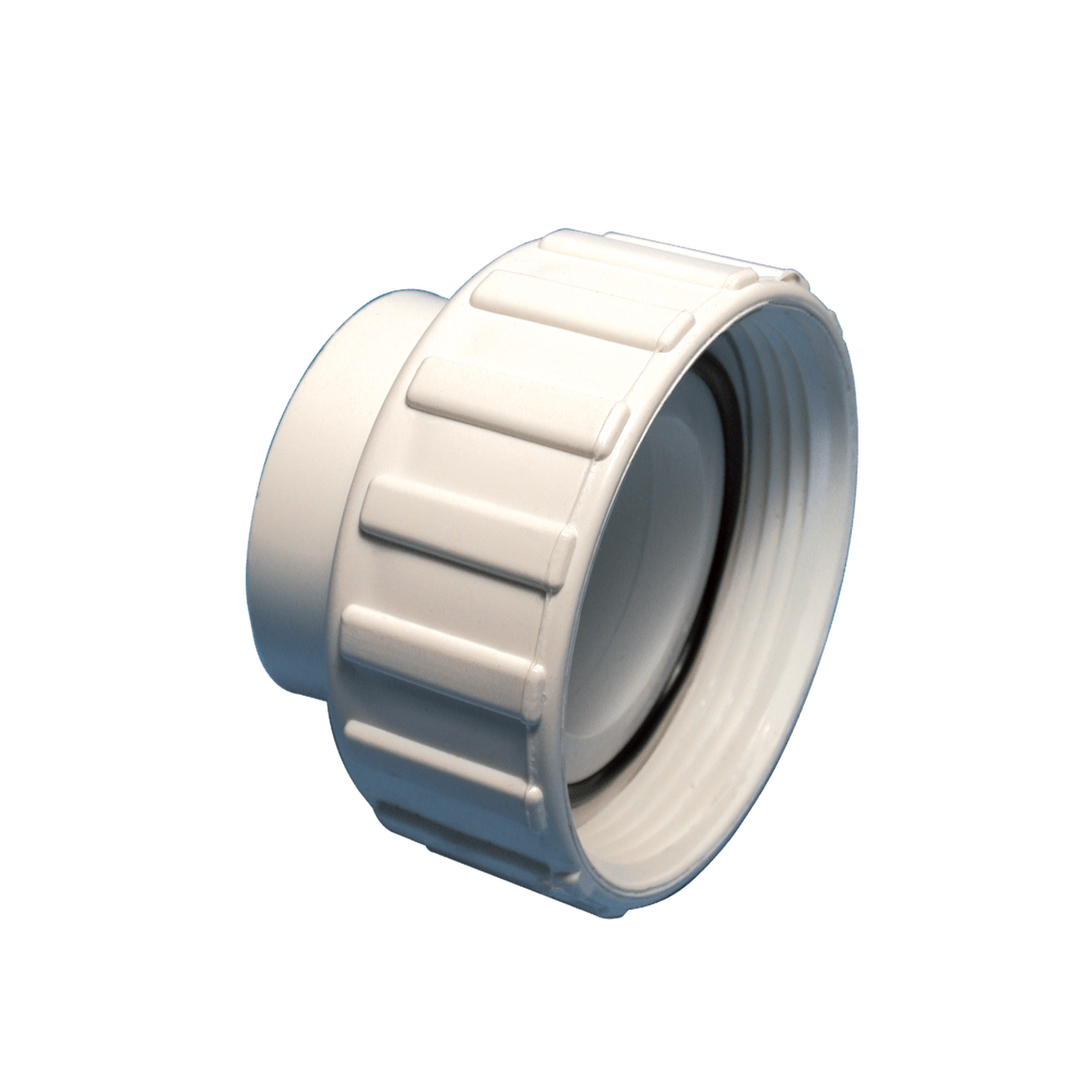 2" union nut with 2" Spigot / 1 1/2" S Tailpiece and O - Ring - WaterwayAce Pools Supplies