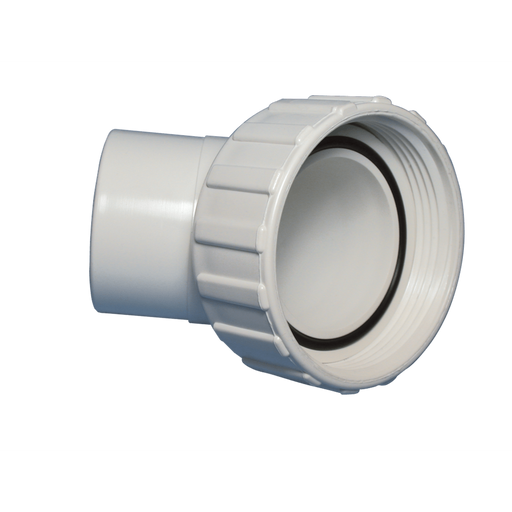 2" union nut with 2" Spigot 45 degree tailpiece and o - ring - WaterwayAce Pools Supplies