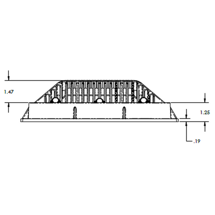 9" x 9" grate & frame - WaterwayAce Pools Supplies