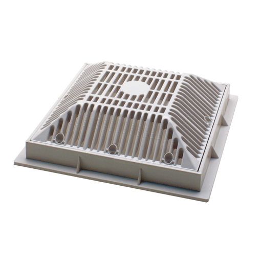 9" x 9" grate & frame - WaterwayAce Pools Supplies