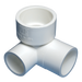 90° ell - 1 1/2" S x 1 1/2" spigot x 1" S side outlet - WaterwayAce Pools Supplies