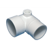 90° street ell - 2" S x 2" spigot x 1/2" FPT left side outlet - WaterwayAce Pools Supplies