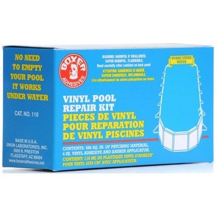 Boxer Pool Liner Vinyl Repair Kit 4oz - Boxer AdhesivesAce Pools Supplies