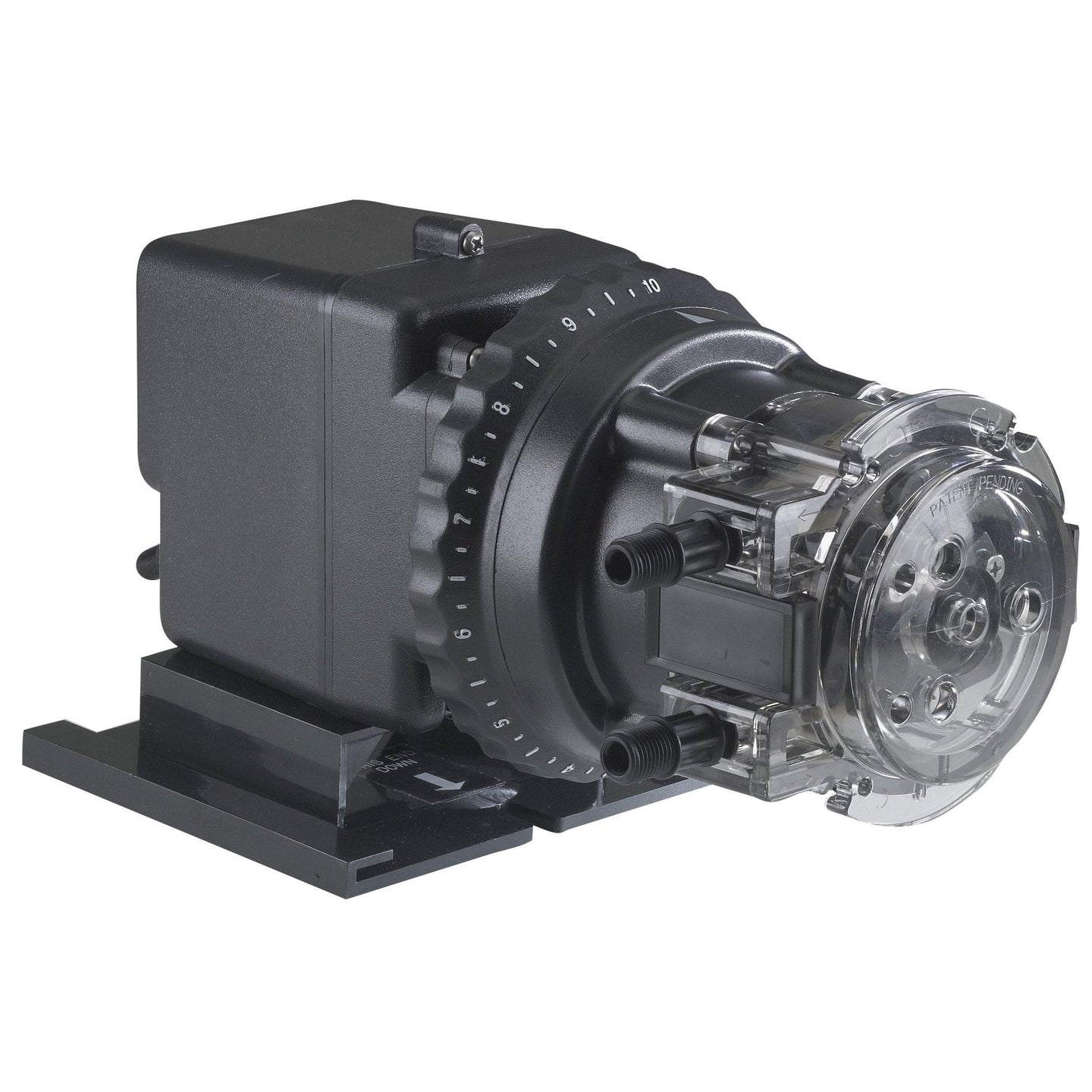 Classic 45 Series Single Head Adjustable Output Pump 50 GPD 1/4" Tubing 120V - StennerAce Pools Supplies