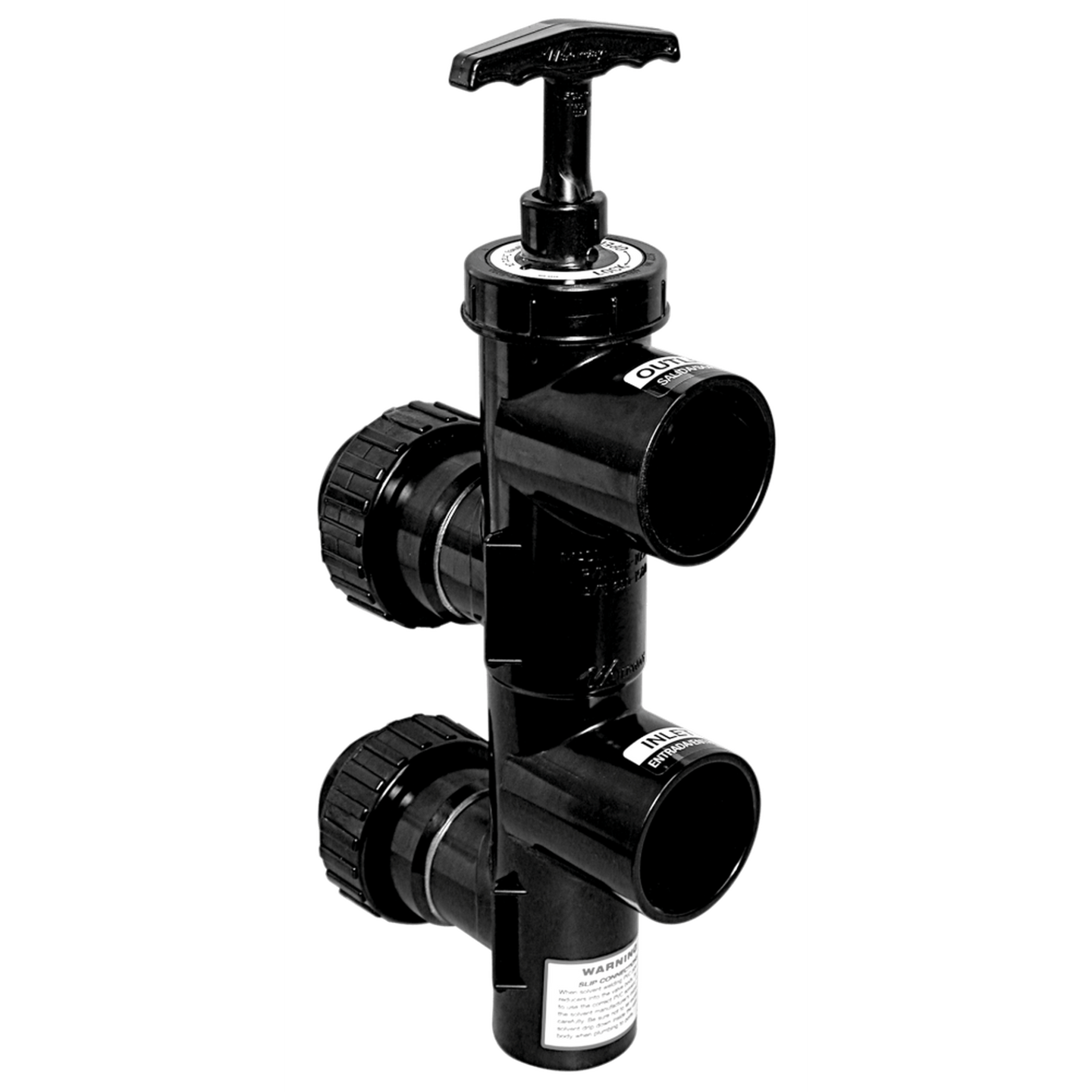Multi - Port Valve with Union Connections - 2" Socket - WaterwayAce Pools Supplies