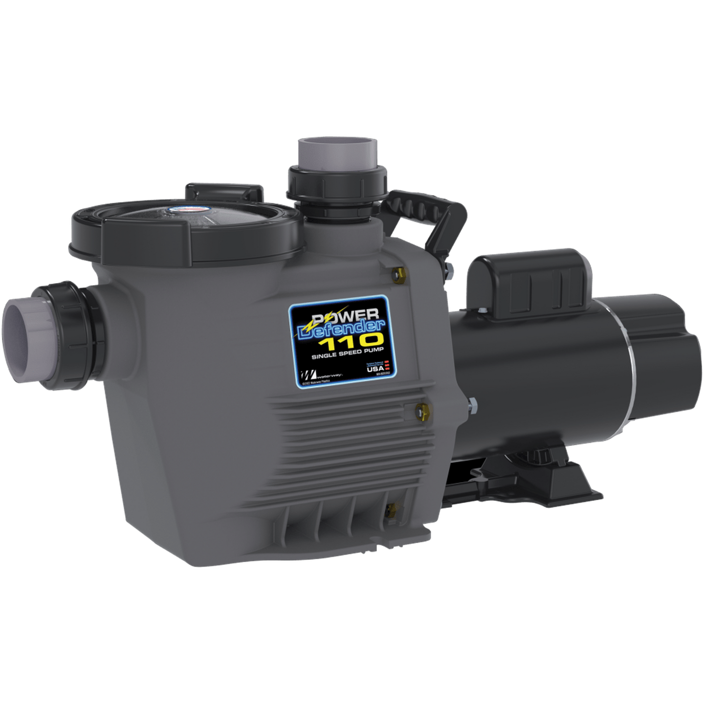 Power Defender 110 Single Speed Pump - WaterwayAce Pools Supplies