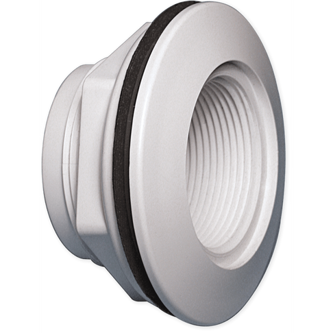Return wall fitting assembly with nut and gasket 1 1/2" FPT thru - WaterwayAce Pools Supplies