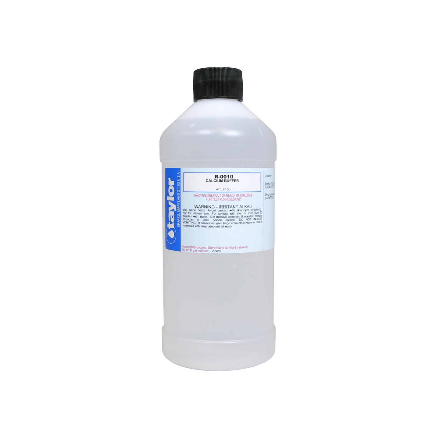 Taylor 16 oz Clear Calcium Buffer Reagent - TaylorAce Pools Supplies