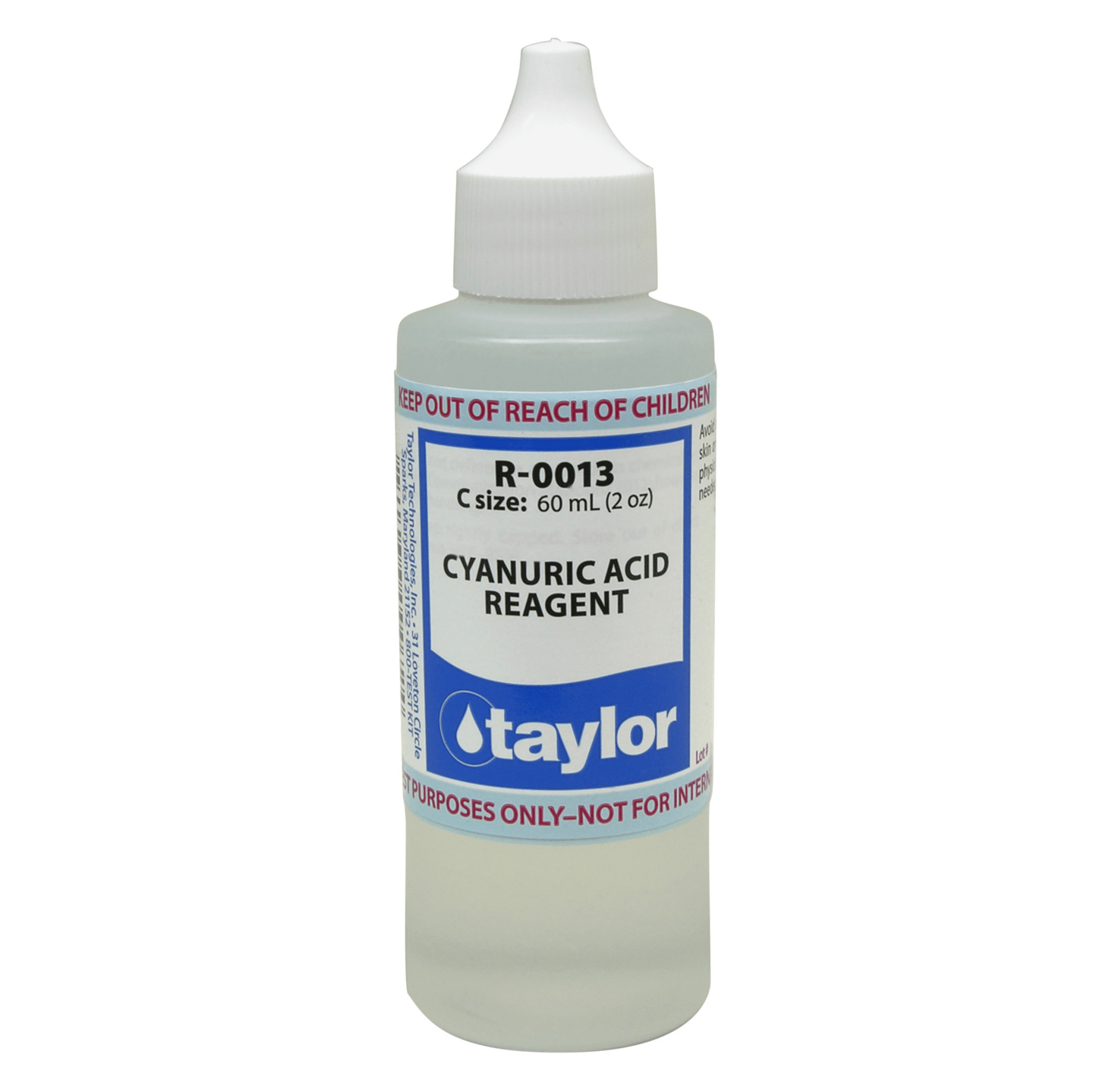 Taylor 2 oz Cyanuric Acid Reagent - TaylorAce Pools Supplies