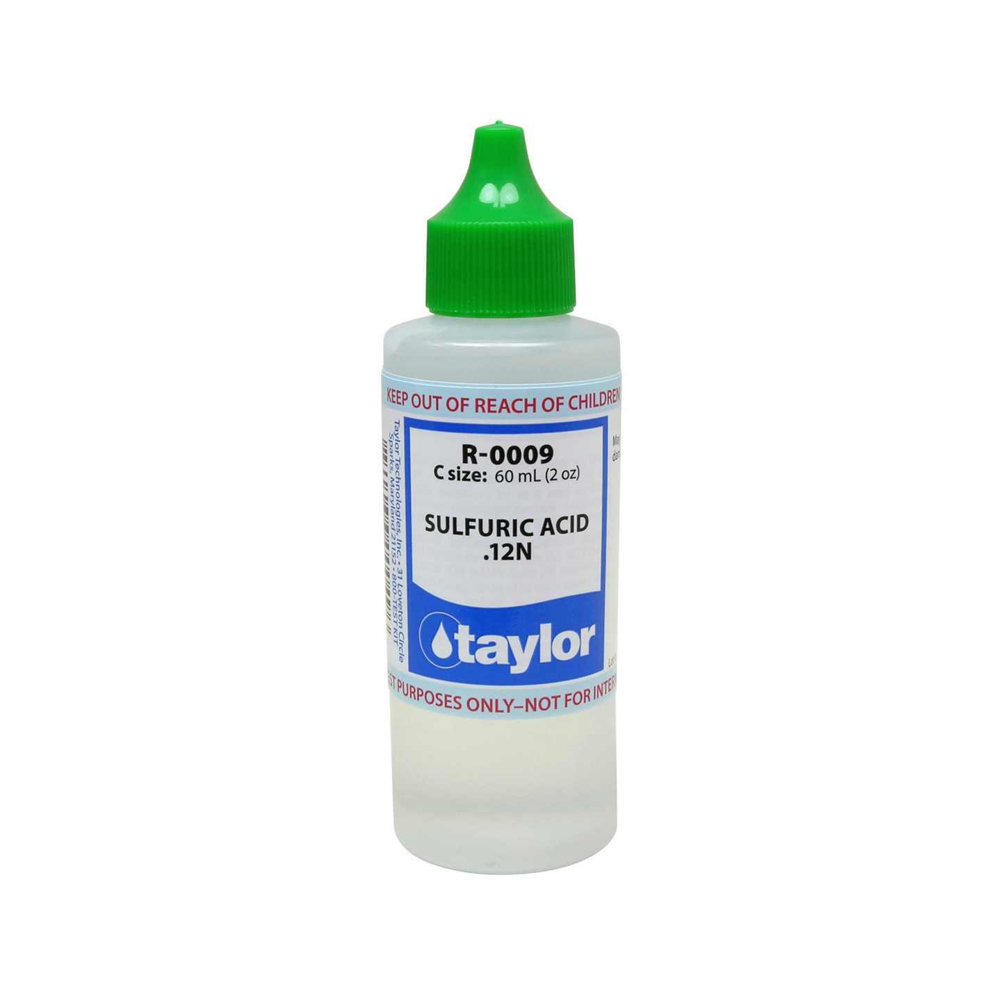 Taylor 2 oz Sulfuric Acid Reagent - TaylorAce Pools Supplies
