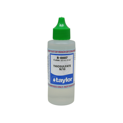 Taylor 2 oz Thiosulfate N/10 - TaylorAce Pools Supplies