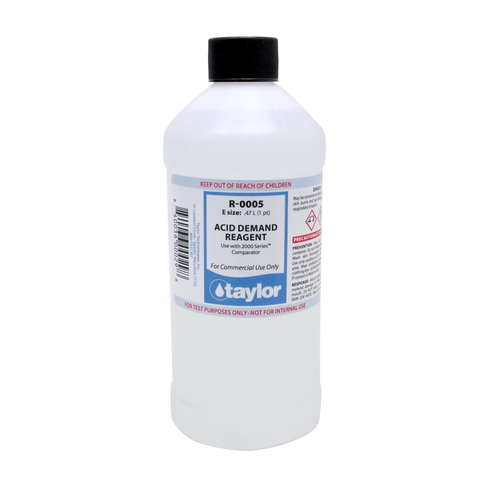 Taylor Acid Demand #5 Reagent 16 oz Bottle - TaylorAce Pools Supplies