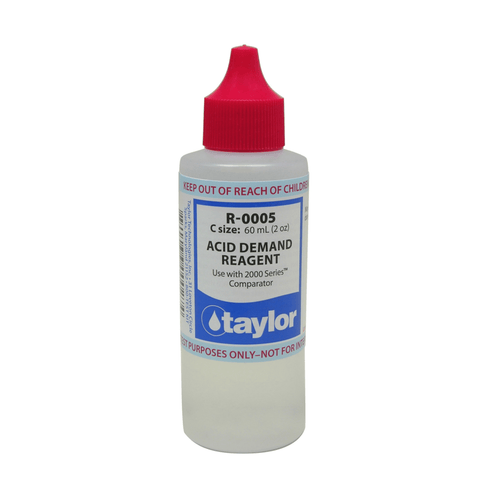Taylor Acid Demand #5 Reagent 2 oz Bottle - TaylorAce Pools Supplies