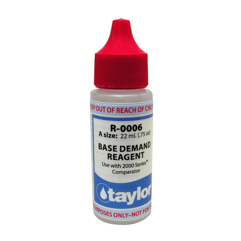 Taylor Base Demand #6 Reagent .75 oz Bottle - TaylorAce Pools Supplies