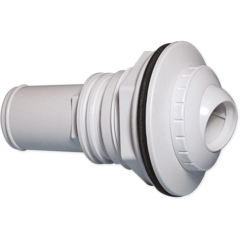 White Deluxe return fitting assembly 1" eyeball - WaterwayAce Pools Supplies